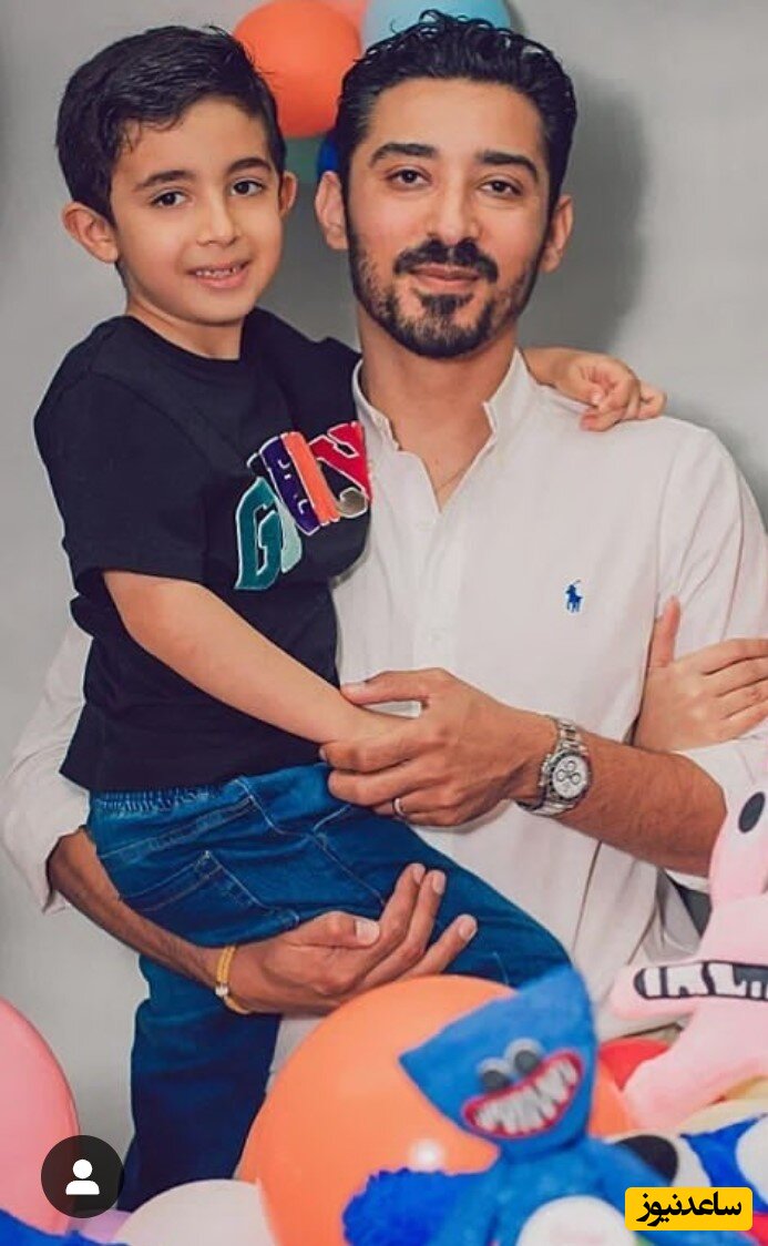 رضا قوچان نژاد و پسرش