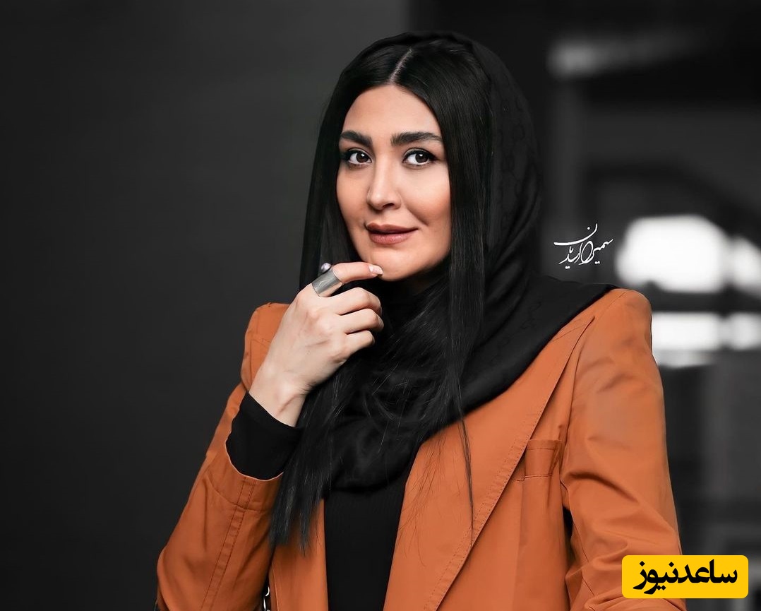 ژست ملوس و پر عشوۀ مریم معصومی بعد از آرایشگاه! چه پزی هم میده خانوم بازیگر😎