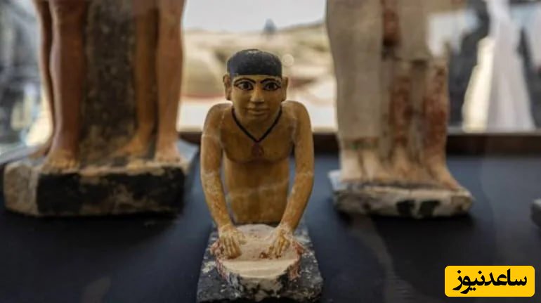 کشف مومیایی 4300‌ساله پوشانده‌ شده با طلا از یک چاه عمیق به همراه 3 مقبره! +عکس