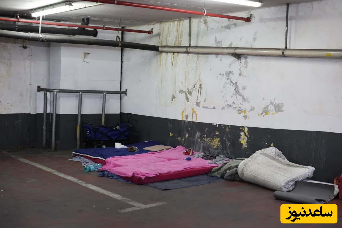 تصاویری از زندگی حیوانی و وحشتناک صهیونیست‌ها در داخل  پناه‌گاه‌های اسرائیل... حتی یک دقیقه هم از پناه‌گاه‌ها خارج نمیشوند+ عکس