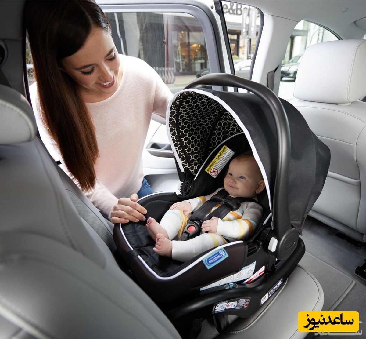 ایمن ترین مکان در ماشین برای نصب صندلی ماشین کودک کجاست؟