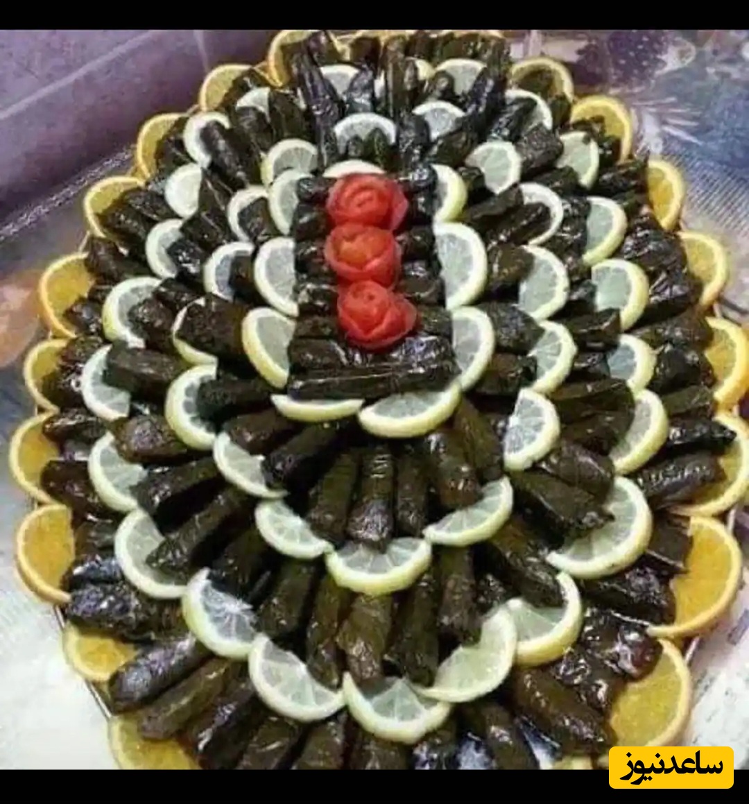 تزیین غذای ایرانی