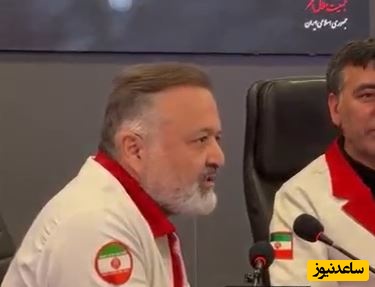 بازیگر سریال «نون خ» در جمع هلال‌احمری‌ها از وطن گفت...