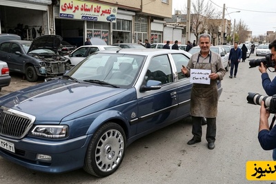 خلاقیت خنده دار اوستا مکانیک مرندی برای تبدیل پژو 405 به بنز میباخ حماسه آفرید/ جادوی مکانیک مرندی آرزوی جوان ایرانی را به حقیقت گره زد+فیلم