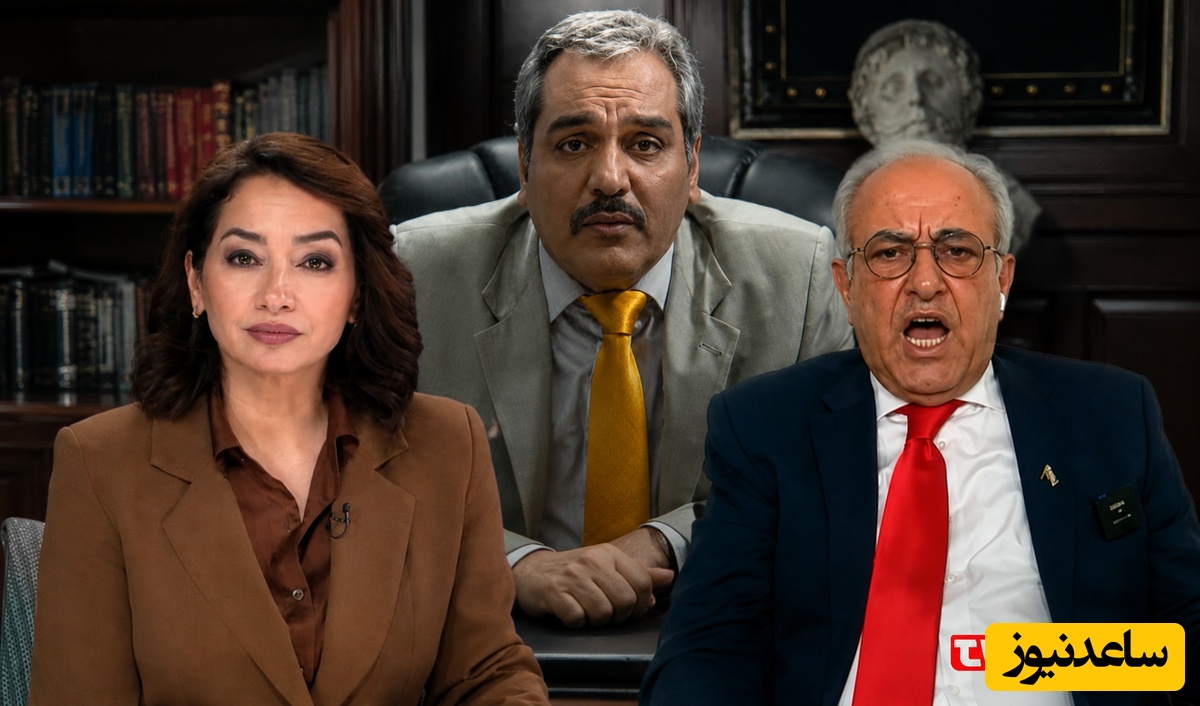 ببینید| درگیری لفظی بی‌سابقه شهرام همایون و مجری VOA بر سر ویدیوی طنز مهران مدیری + ویدیو