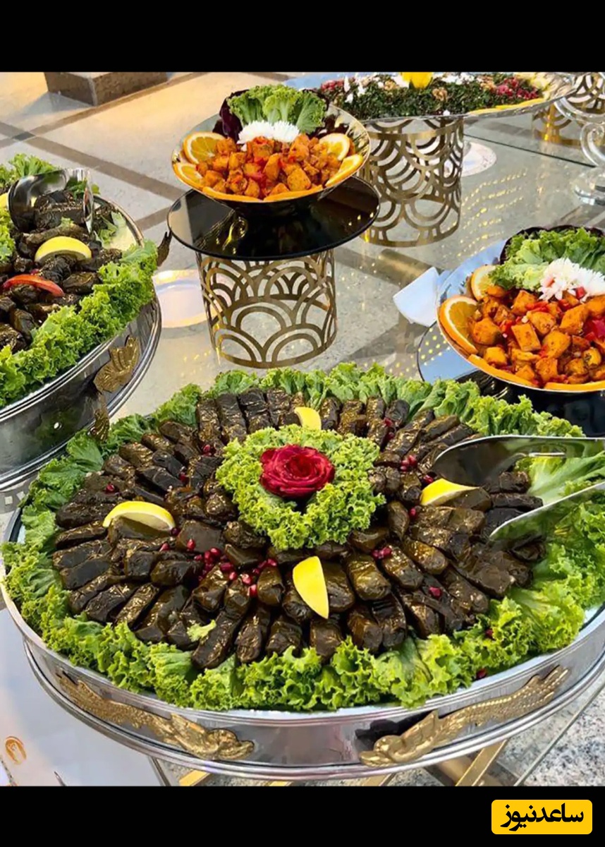 تزیین غذای ایرانی