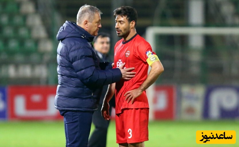 شجاع رقیبان تراکتور را دشمن شاد نکرد/ کاپیتان مثل همیشه پشت تیمش ایستاد!+عکس