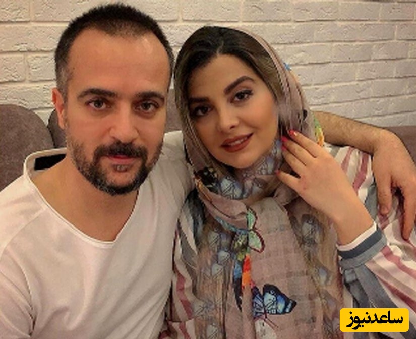 عاشقانه احمد مهران‌فر ارسطوی پایتخت در کنار همسرش مونا فائزپور/ زوج دوست داشتنی و جذاب😍