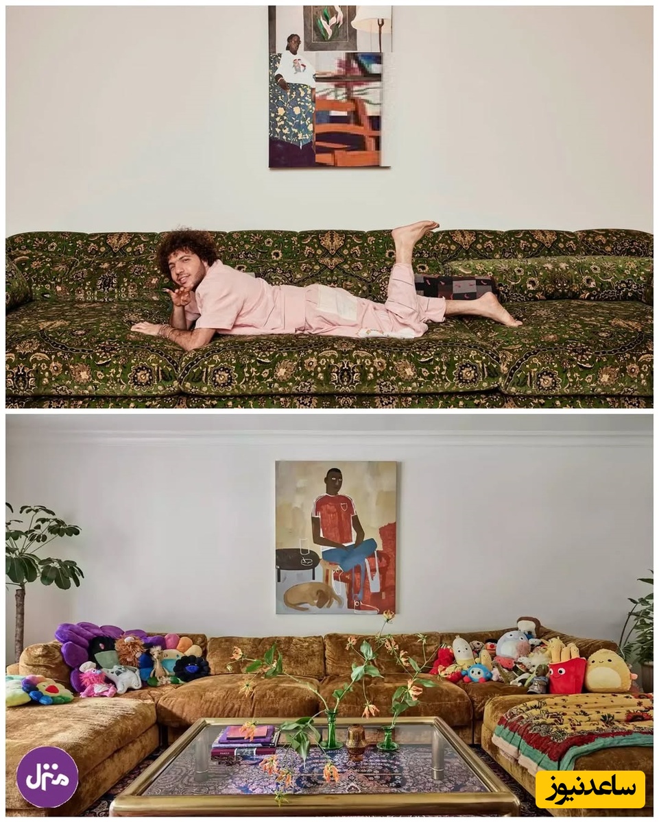 چیدمان منزل سلنا گومز و بینی بلانکو