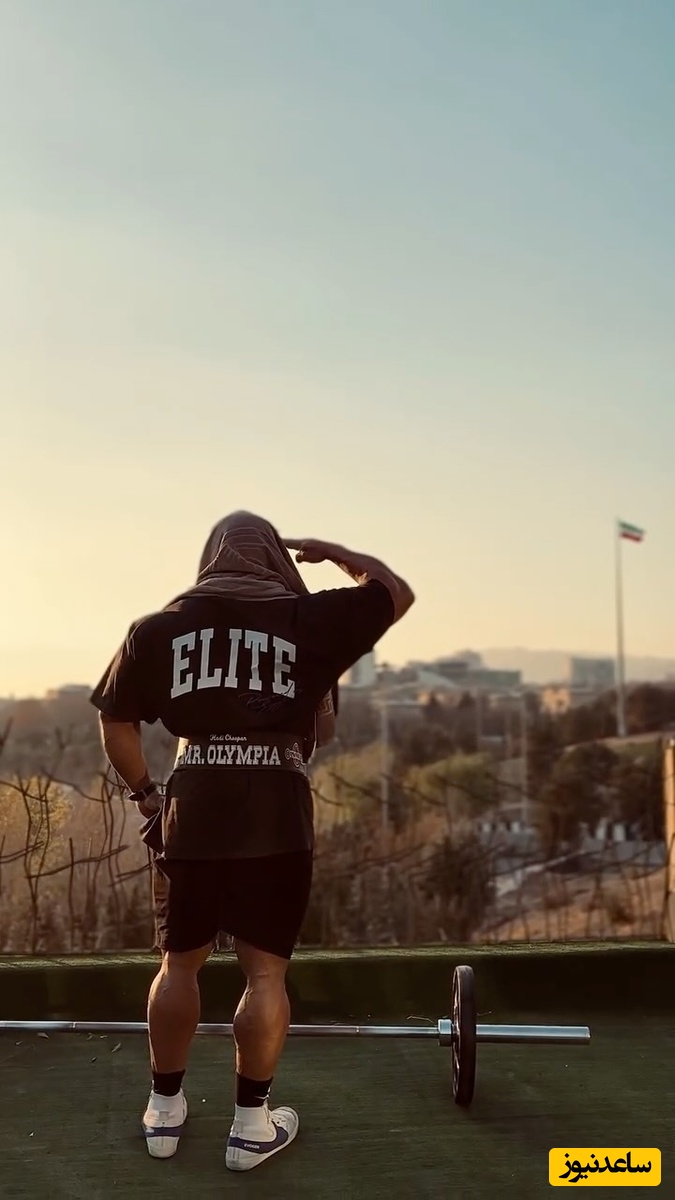 نگاهی به تمرینات سخت و طاقت فرسای هادی چوپان +فیلم/ چه زوری می خواد این وزنه رو بلند کردن