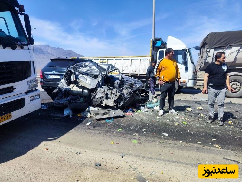 تصادف زنجیره‌ای