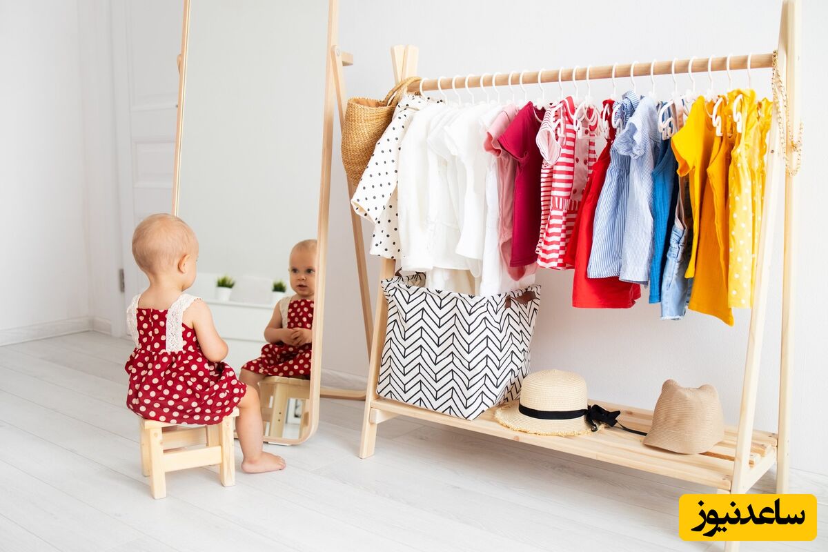 انتخاب لباس‌های مناسب با اندازه کودک