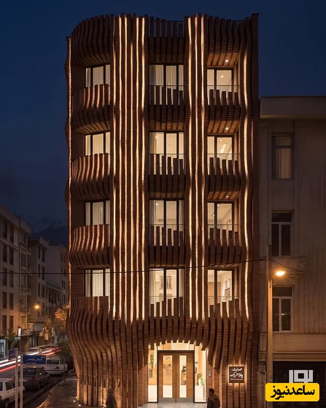 معماری آجری ساختمان