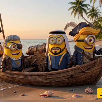 (ویدئو) شبیه‌سازی جنجالی هوش مصنوعی از شکست تحقرآمیز دونالد ترامپ در تنگه هرمز؛ اعتراف مینیونی به قدرت ایران!