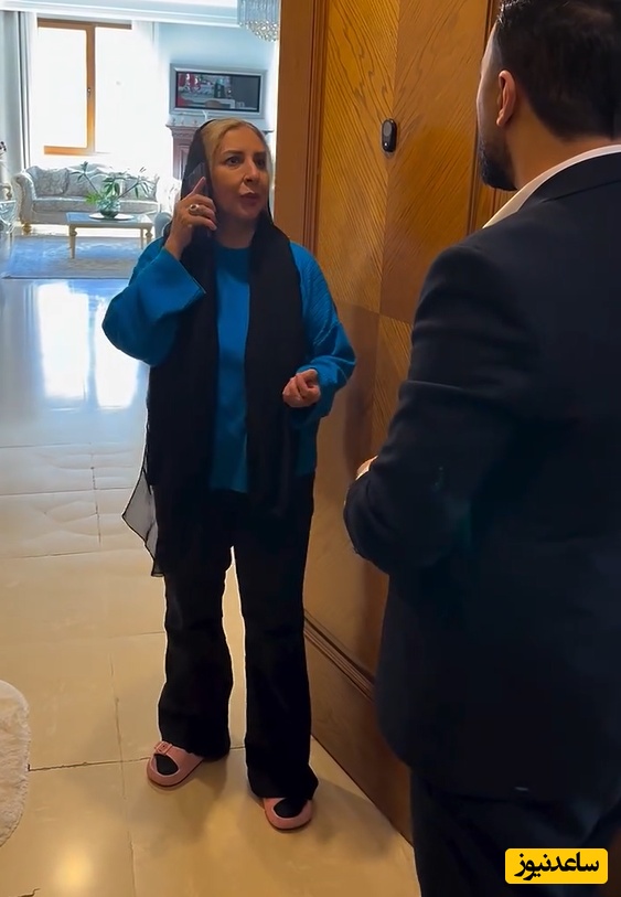 ویدئو/نگاهی به چیدمان منزل شاهانه و مجلل مرجانه گلچین، بازیگر سریال «بامداد خُمار» / از مبلمان سلطنتی و مدرن و اتاق افتخار آفرینی تا لوسترهای مُدرن