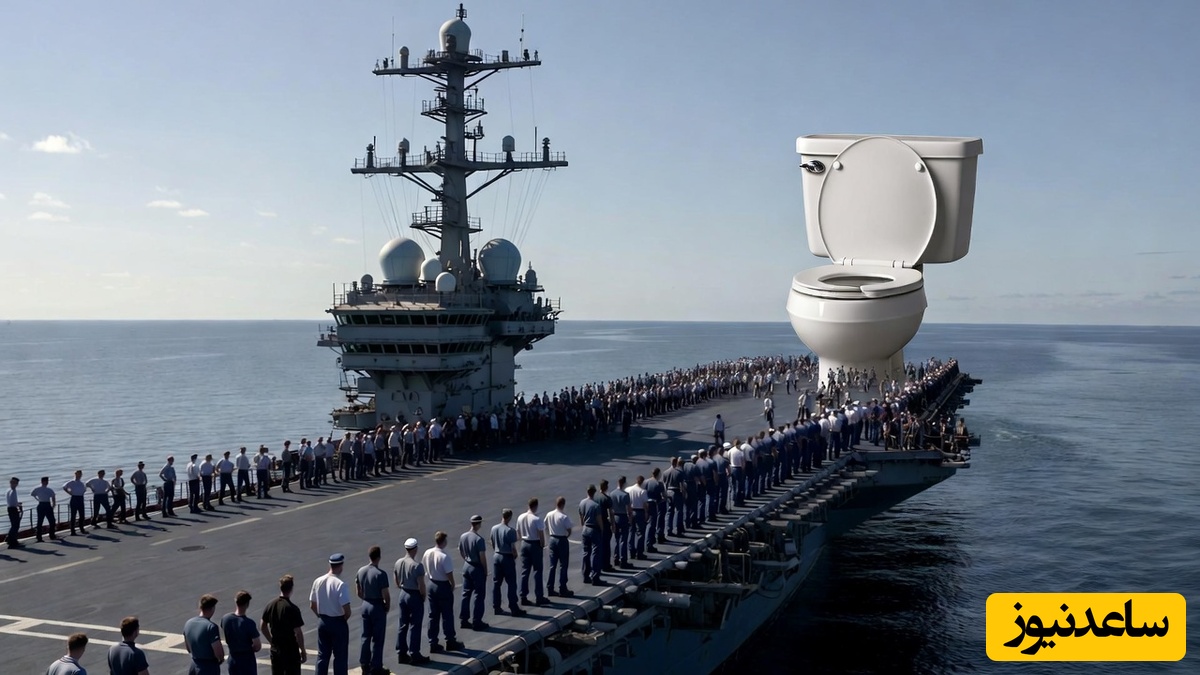 ناو 13 میلیارد دلاری آمریکا در جنگ با توالت‌های خودش غرق شد/ بحران عجیب ملوانان جرالد فورد که سوژه فضای مجازی شد + فیلم