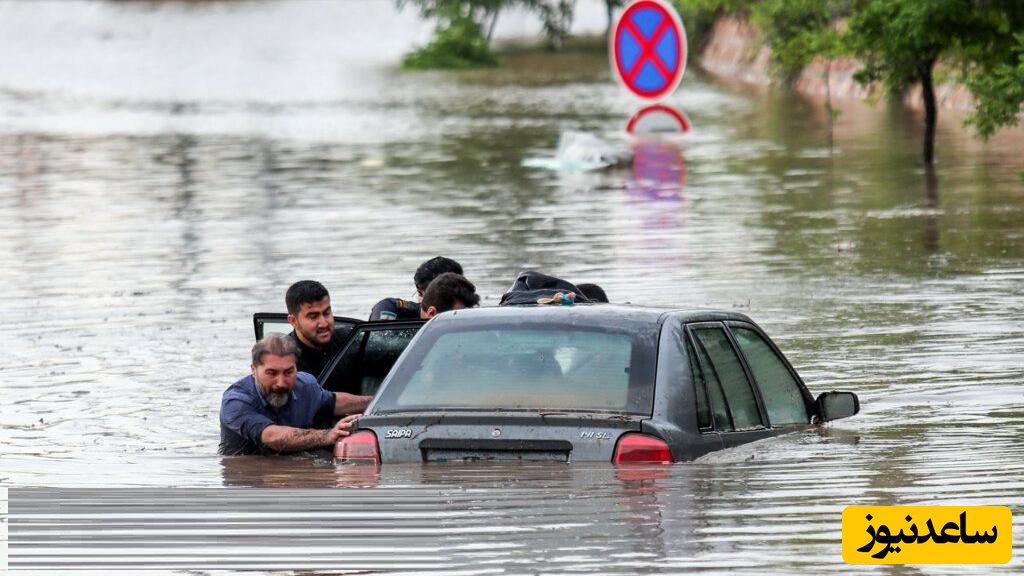 ببینید| سیل وحشتناک مشهد