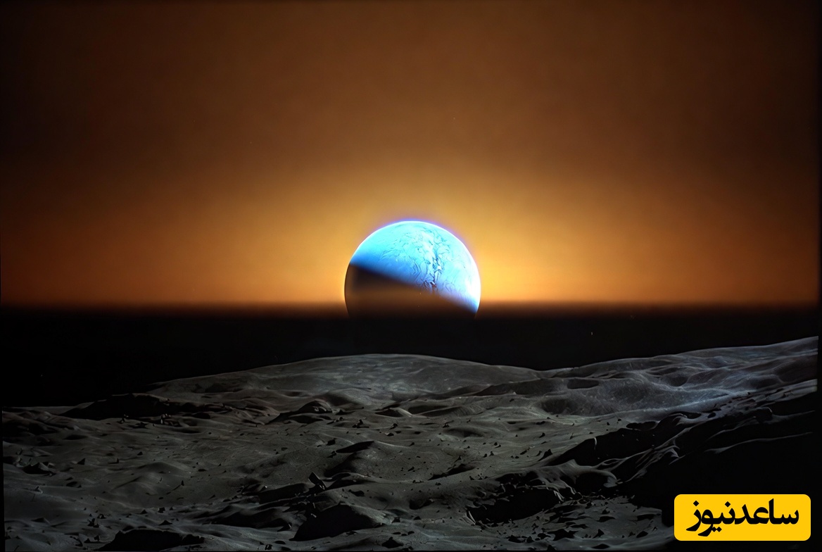 (ویدئو) وقتی زمین غروب می‌کند؛ ثبت لحظه نایاب فرو رفتن کره آبی پشت ماه با یک آیفون در ماموریت فضایی آرتمیس 2