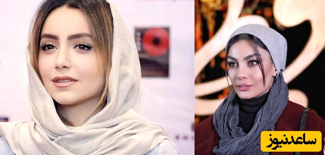 تیپ فانتزی نازنین بیاتی و صحرا اسداللهی در جوجه تیغی