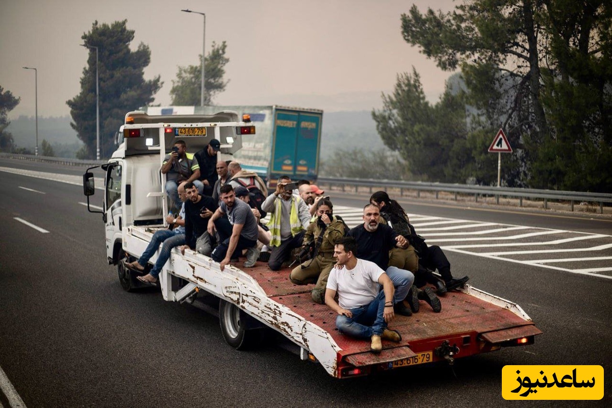 بزدل و ترسو مثل صهیونیست‌ها؛ اسرائیلی‌ها پا به فرار گذاشتند!+عکس