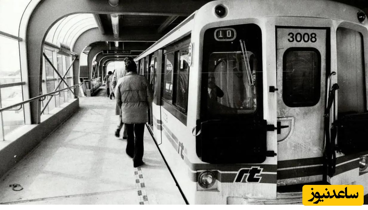 نقشه اولیه مترو تهران در سال 1353