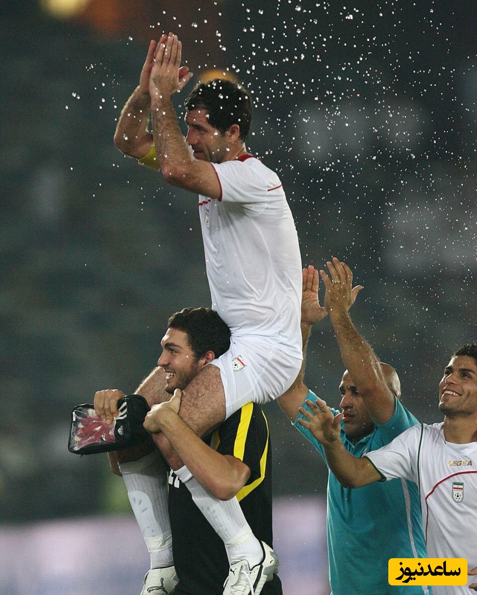 نگاهی به آلبوم عکس خداحافظی خنده دار کریم باقری از تیم ملی ایران 15 سال قبل/ بازی هات همیشه تو قلب و یاد مردم زنده‌ و محبوبه😍