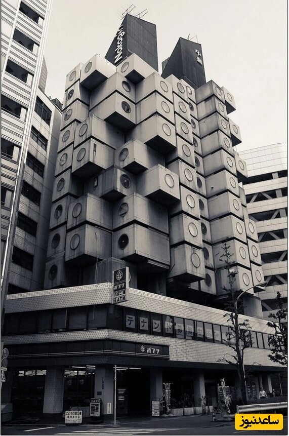 نگاهی به معماری عجیبخانه های قوطی‌ 10 متری! ساختمانی که زمان در آن متوقف شده + عکس