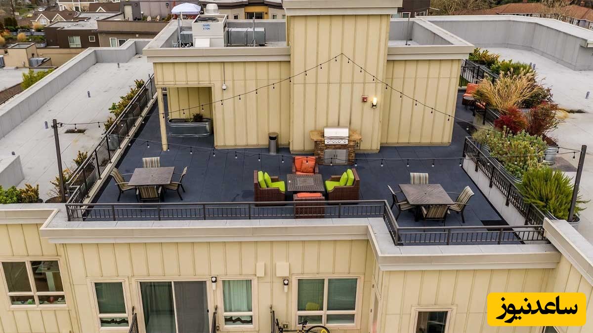 ساخت اتاق پیش ساخته روی پشت بام