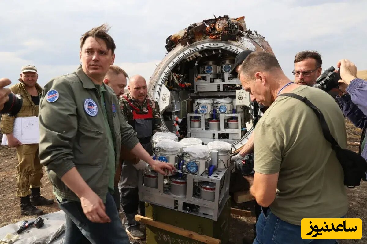 بازگشت «کشتی نوح» روسیه با 75 موش و هزاران مگس از فضا