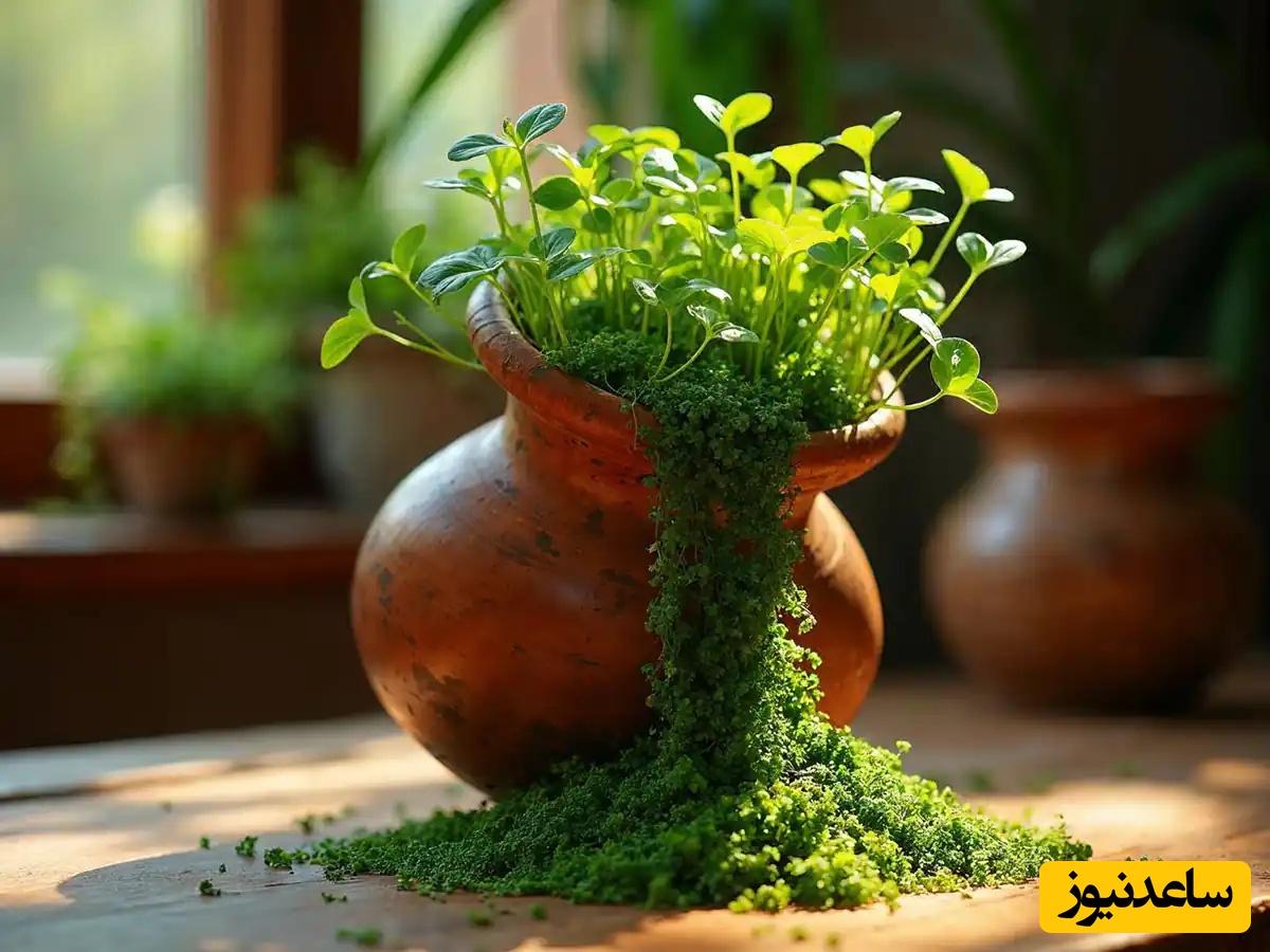 آموزش گام به گام کاشت سبزه آبشاری/ زیباترین سبز‌ه‌ای که میتونی برای عید 1405 درست کنی
