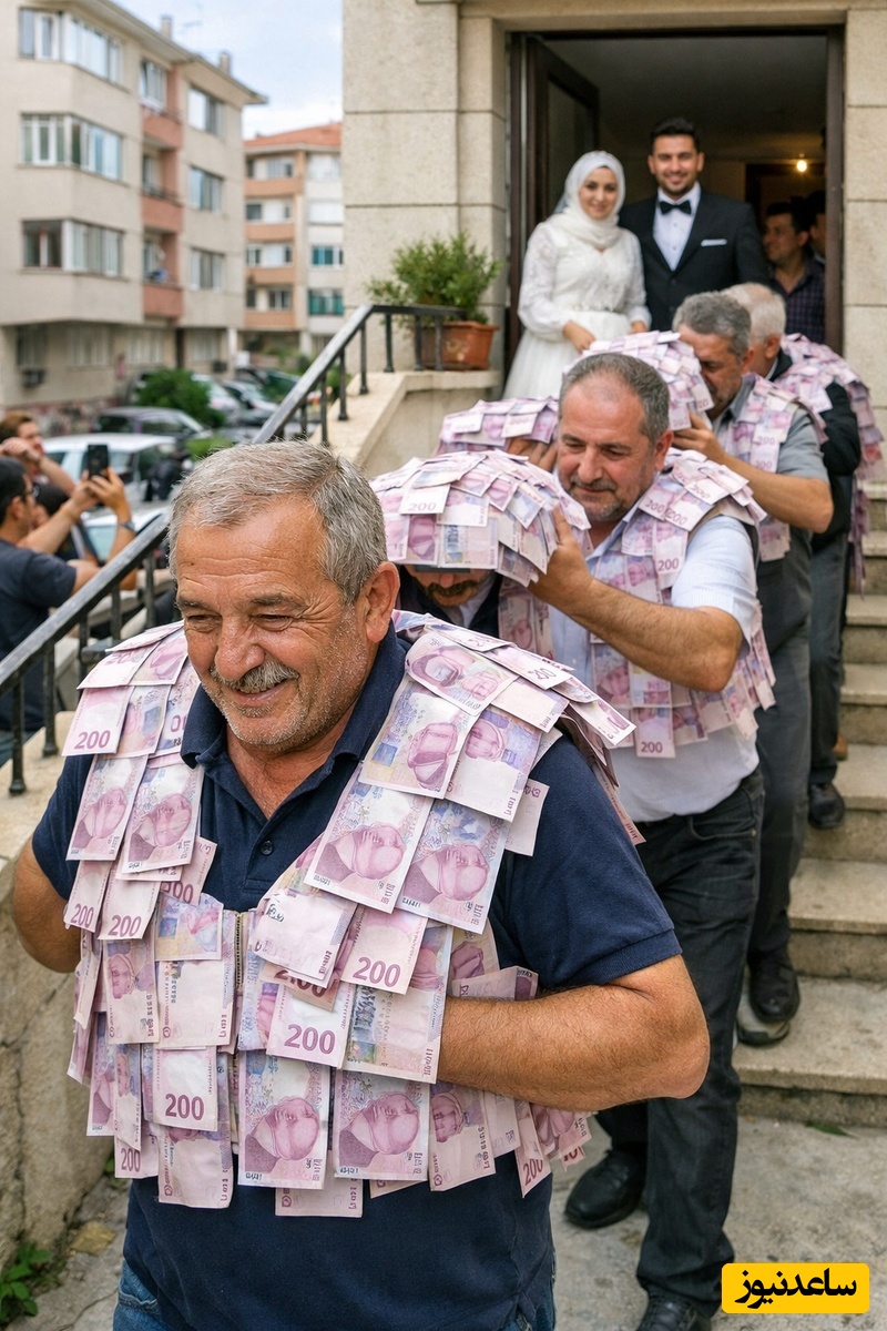 خلاقیتی که همه را شوکه کرد/ جلیقه‌هایی که عموها با پول برای برادرزاده‌شان بافتند؛ هدیه نقدی به روش 2026+فیلم/ فامیلای شما برای کادو دادن از این ایده‌ها دارن؟