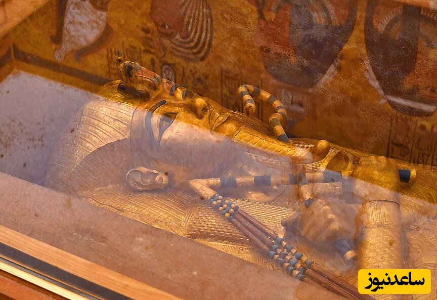 چهره سالم مومیایی فرعون مصری در موزه به نمایش گذاشته شد/ واقعا حیرت انگیزه!+عکس