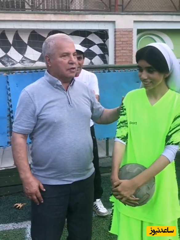 (فیلم) حرکت دختر فوتبالیست خاطرات امجدیه را برای علی پروین زنده کرد