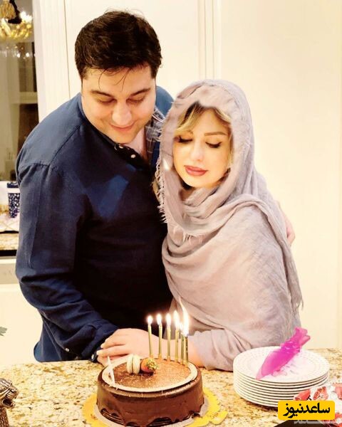نیوشا ضیغمی و همسر سابقش