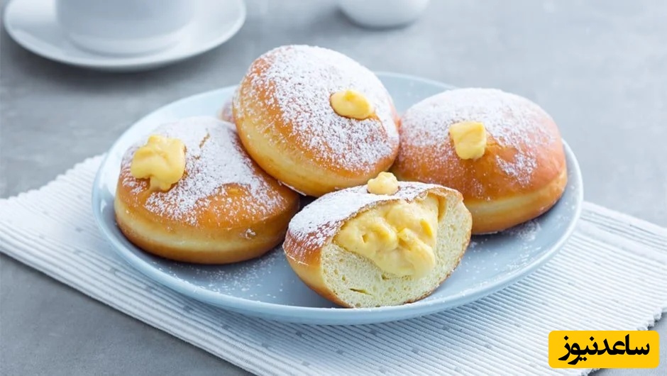 طرز تهیه پیراشکی کرم‌دار ساده خانگی | خوشمزه و حرفه‌ای مثل قنادی