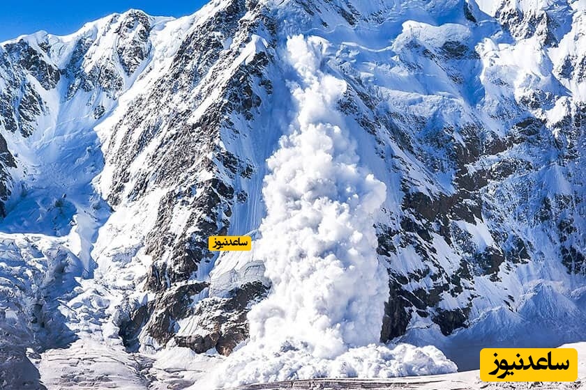 (فیلم) لحظه وحشتناک سقوط بهمن در نپال