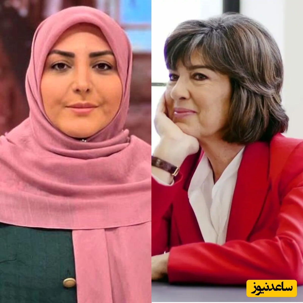 شما «کریستین امانپورِ» ایران هستید؛ لقب جدیدی که این چهره مشهور به المیرا شریفی‌ مقدم داد!+فیلم