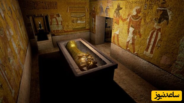 ویدیویی جالب از مقبره اسرارآمیز توت عنخ آمون و گنجینه عظیم کشف شده از قبر او