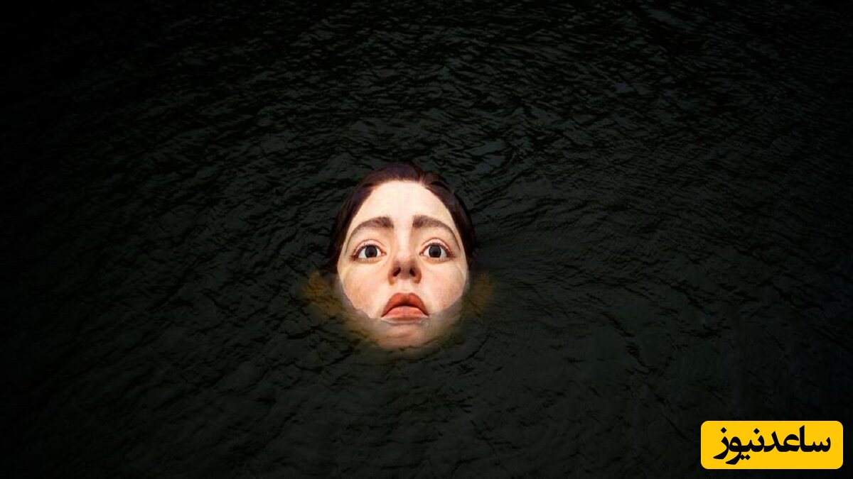 زنی عجیب و شگفت انگیز که در آب دریاچه زندگی میکند+ویدیو