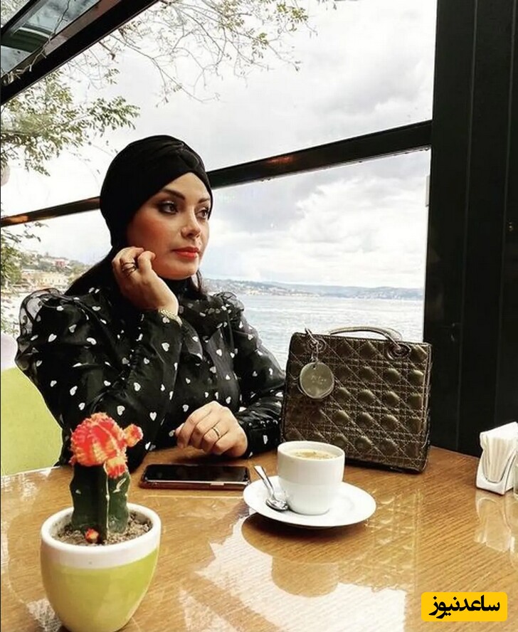 صبا راد در آرایشگاهی فوق لاکچری
