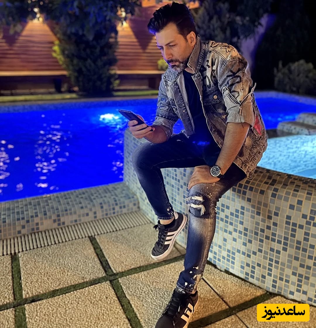 نگاهی به چیدمان خونه مجردی شاهانه و مجلل «مجید واشقانی»/ از استخر و مبلمان مدرن تا دکوری‌های هنری و کتابخانه پر از کتاب