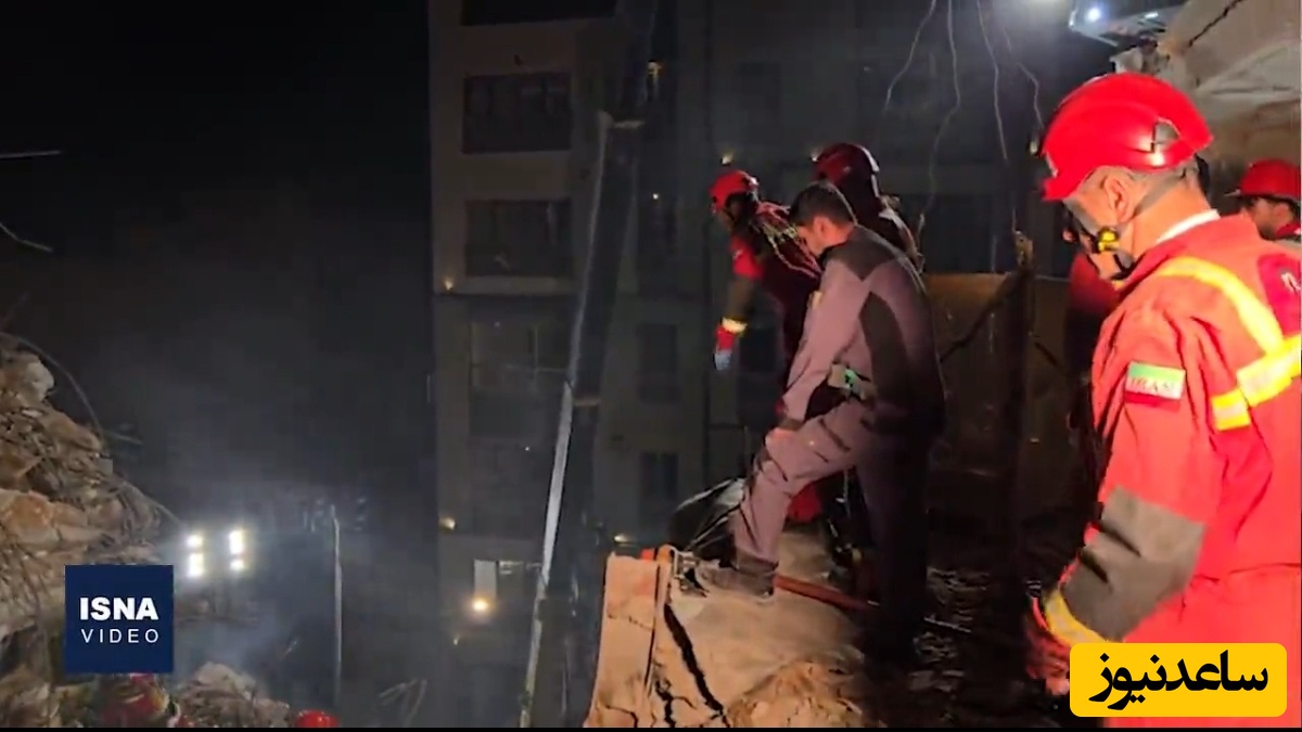 (فیلم) روایت تلخ آتش نشانی که تکه‌های بدن خواهرزاده‌اش را از ساختمان روبرویی پیدا کرد.../ این هدیه نتانیاهو به مردم ایران است!