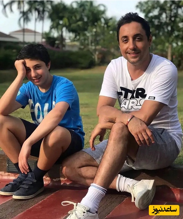امیرحسین رستمی: بهترین شرایط را برای پسرم مهیا کردم که بتونه در بهترین دانشگاه کانادا و انگلیس تحصیل کنه