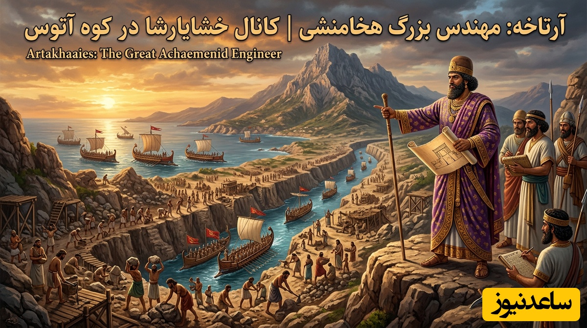 (ویدئو) آرتاخه، اسطوره گمنام وطن‌پرستی و مهندسی؛ چطور بلندقدترین مرد هخامنشی غیرممکن را ممکن کرد؟