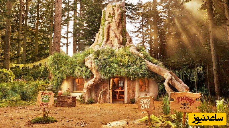 خانۀ «شِرِک و خَر» در اسکاتلند اجاره داده می‌شود!/ تعطیلات خود را در خانه شرک بگذرانید + تصاویر