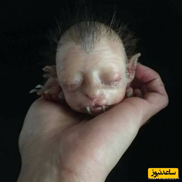 تولد جانوری عجیب الخلقه به شکل یک انسان با بدن گربه+عکس
