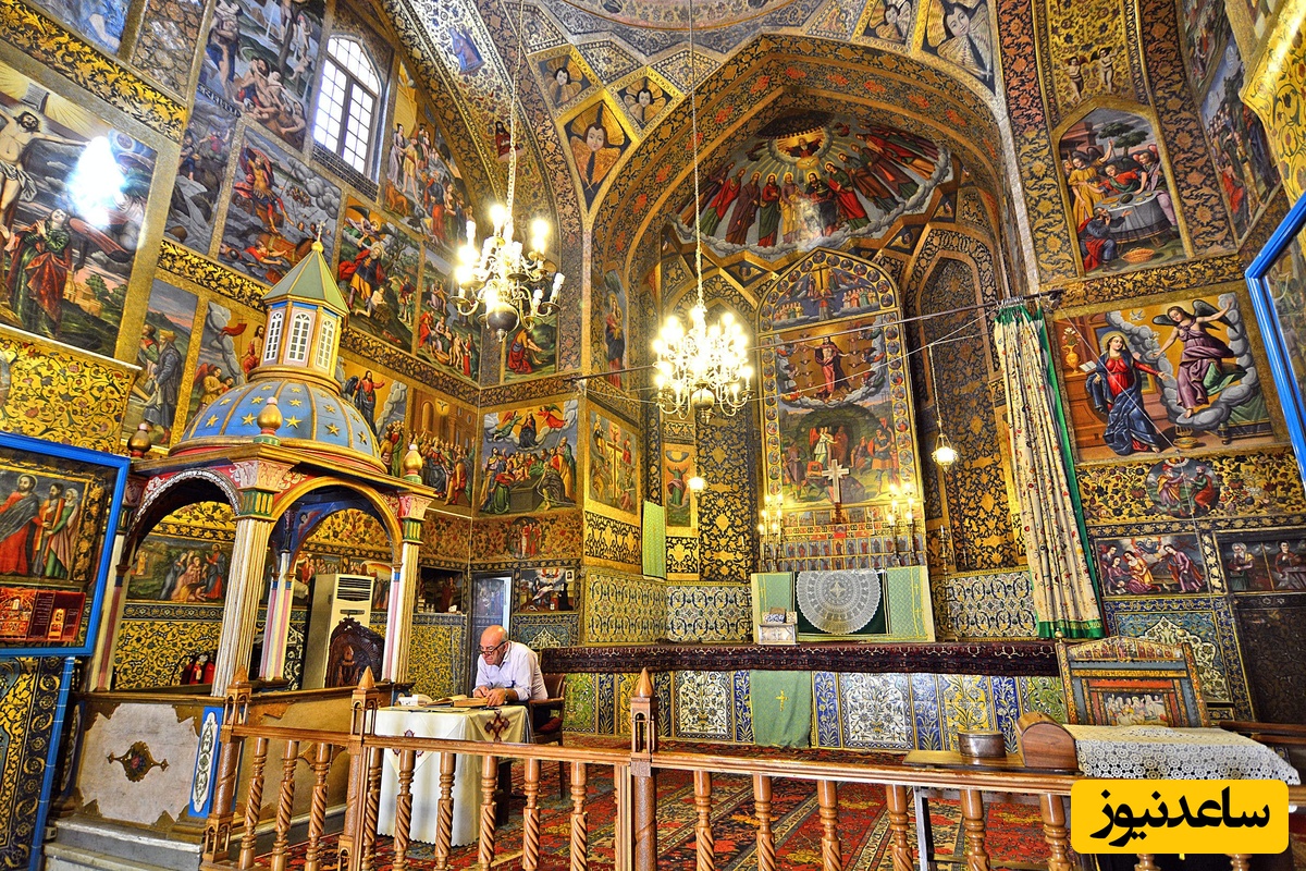 (ویدیو) سفری شگفت‌انگیز به عمق کلیسای وانک/رازهای مبهوت کننده در دل نقاشی‌های زیباترین کلیسای ایران از زمان شاه عباس دوم