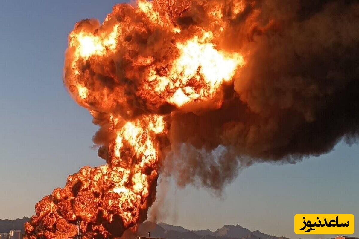 انفجار وحشتناک تریلی حامل سوخت در وسط جاده مشهد/ عجب فاجعهای!