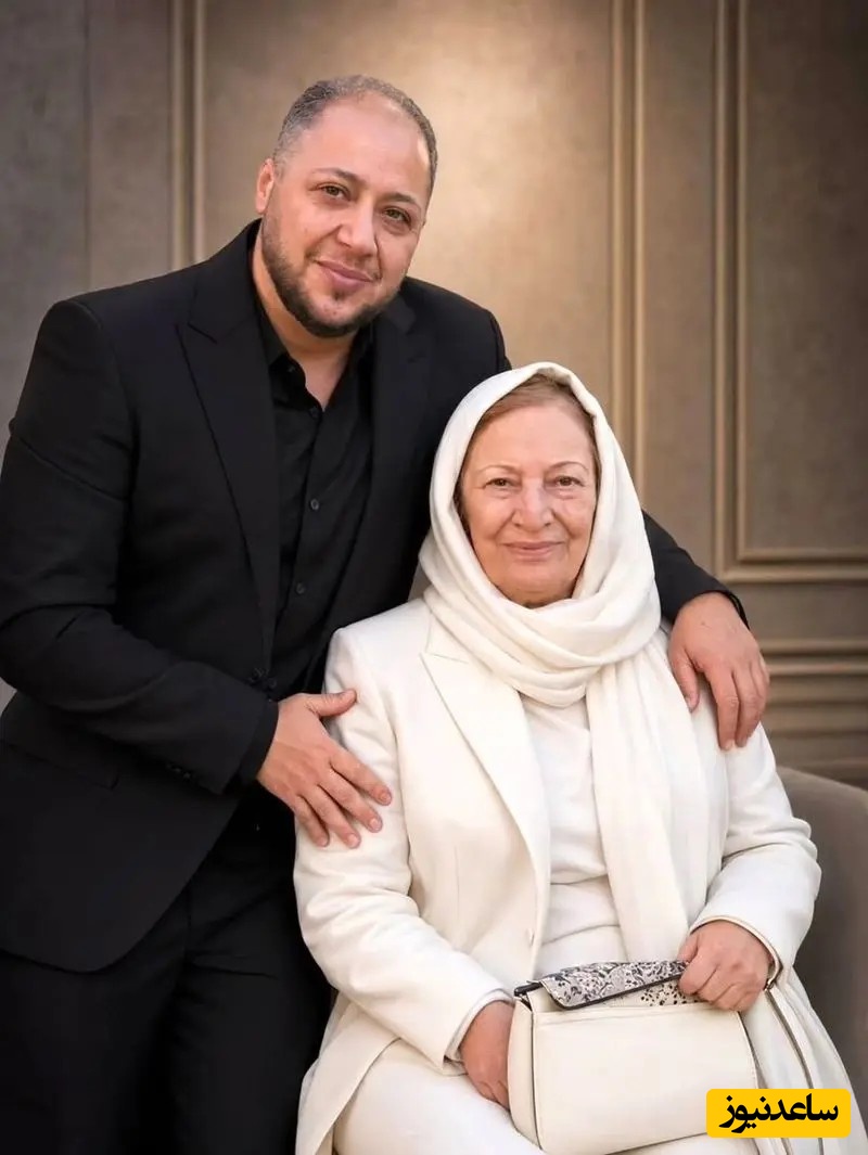 مازیار لرستانی و مادرش
