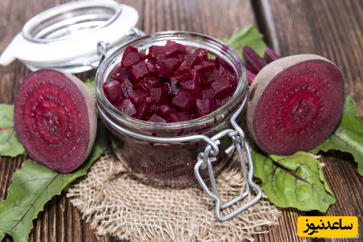 طرز تهیه ترشی لبو با انار+ عکس